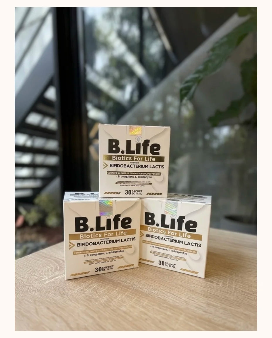 Protocolo Biotics for Life 90 días, tres cajas del producto